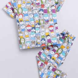 NAUTI KIDZ Boys Printed Night suit-picture-28