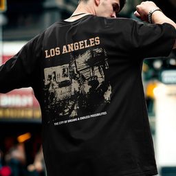 NOBERO Men Oversized Graphic Printed Cotton T-shirt-image-82