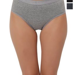 Glamoras Pack Of 3 Pure Cotton Hipster Briefs-picture-23