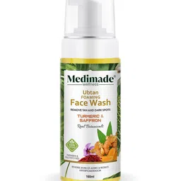 Medimade Turmeric & Saffron Ubtan Foaming Face Wash 160 ml-13