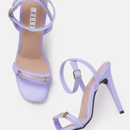 ELLE Open Toe Mid-Top Stiletto Heel-20