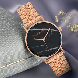 JOKER & WITCH Women Black Analogue Watch AMWW319-46