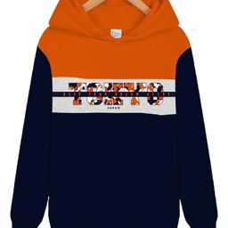 KYDA KIDS Boys Orange Printed Hooded Sweatshirt-image-66