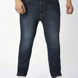 ZUSH Men Plus Size Heavy Fade Stretchable Jeans-picture-12