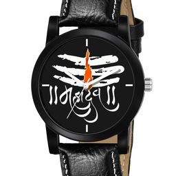 SWADESI STUFF Boys Black Analogue Watch-40