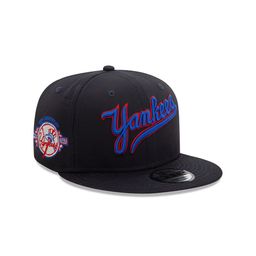 New Era Wordmark Patch Navy 9FIFTY Snapback Cap-image-3