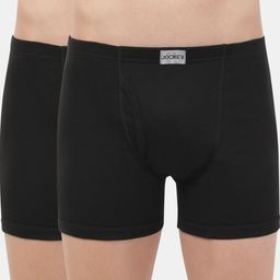 Jockey Men Pack of 2 Black Boxer Briefs 8008-0205-image-17