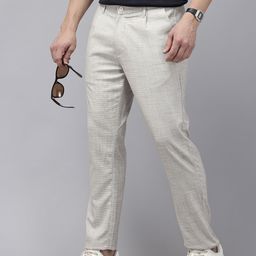 SPYKAR Men Textured Trousers-picture-10