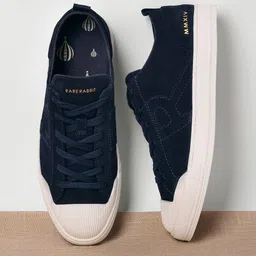 RARE RABBIT Men Sauron Round Toe Slip-On Sneakers-image-4