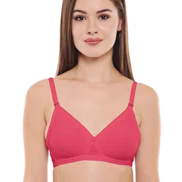Bodycare Women Pack of 3 Coral-Coloured Solid T-shirt Bra 5551CO-image-32