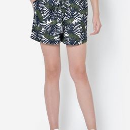 Martini Women White Printed Loose Fit Regular Shorts-image-46