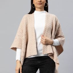 Pierre Carlo Cable Knit Front Open Sweater-image-2