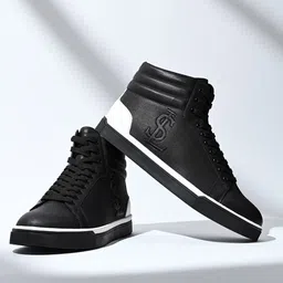 LOUIS STITCH Men Textured Lace-Ups Sneakers-picture-36