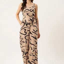 Sleek Italia Abstract Printed Basic Jumpsuit-picture-18