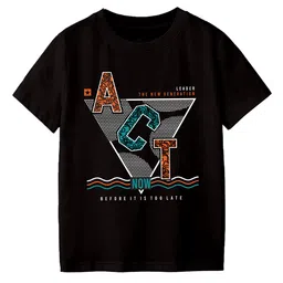 CODEZ Boys Round Neck Graphic Printed T-shirt-image-43