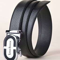 LOUIS STITCH Men Premium Leather Autolock Belt-picture-12