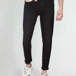 Flying Machine Men Solid Slim Fit Mid-Rise Jeans-10