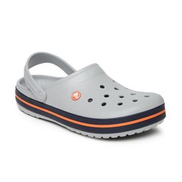 Crocs Unisex Grey Crocband Clogs-29