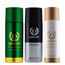 Denver Men Set of 3 Deodorant - 200ml each-image-97
