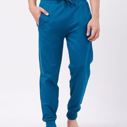 Fruit of the Loom Men Blue Solid Lounge Pant MKP04-A1S3-image-0