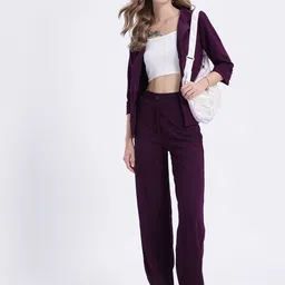 SZN Solid Top, Blazer & Trousers Co-Ords-picture-50