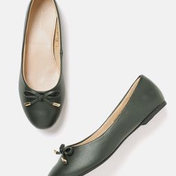 Van Heusen Woman Open Toe Flats with Bow Detail-67