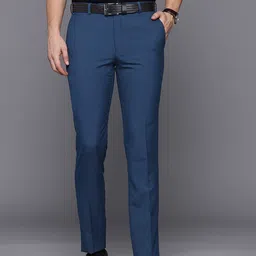 Raymond Men Regular Fit Formal Trousers-image-5
