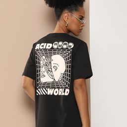 Difference of Opinion Women Graphic Printed T-shirt-image-20