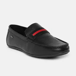Lee Cooper Men Textured Leather Loafers-image-86