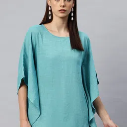 Cottinfab Kimono Sleeve Kaftan Top-image-96