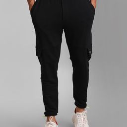 KZ07 By Kazo Men High-Rise Cotton Joggers Trousers-picture-13
