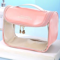 Cortina Pink Water Resistant Makeup Organiser-image-30
