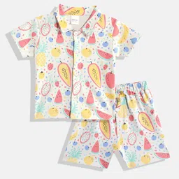 Moms Love Infant Boys Conversational Printed Pure Cotton Clothing Set-image-22