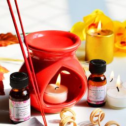 Archies Love Gifts Red Incense & Oil Burner Gift Set-image-71