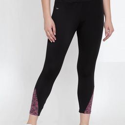 Black & Pink Activewear/Yoga/Gym/Sports Track Pants with Zipped Pocket-picture-10