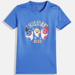 Eteenz Kids Boys Baby Shark Printed T-Shirt-image-84
