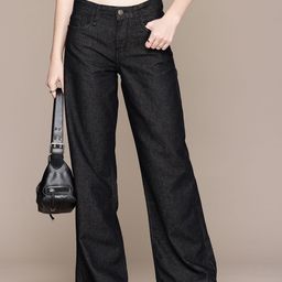 The Roadster Life Co. Women Low-Rise Baggy Wide Leg  Jeans-image-54
