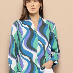 her by invictus Abstract Print Top image 3