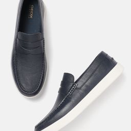 Geox Men Leather Penny Loafers-image-77