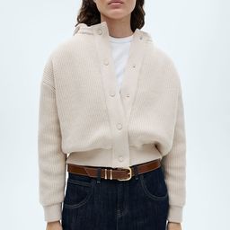 MANGO Women Tailored Sweater Jacket-53