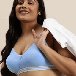Sztori Plus Size Medium Coverage T-Shirt Bra-image-71