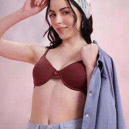 DressBerry Medium Coverage Lightly Padded Bra-19