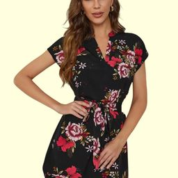 Stylecast X Kotty Women Solid Tie-Ups A-Line Dress-image-24