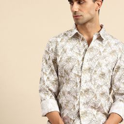 Being Human Tropical Printed Pure Cotton Casual Shirt-picture-2