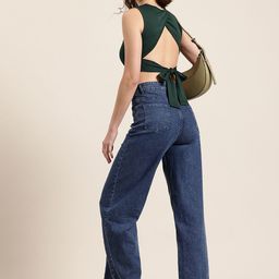 HERE&NOW Back Tie-Up Crop Top-image-13