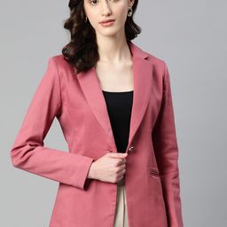 Purple State Women Slim-Fit Single-Breasted Casual Blazer-picture-52
