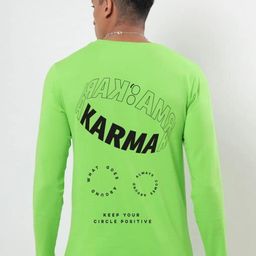 Bewakoof Men Typography Printed Cotton T-shirt-image-7