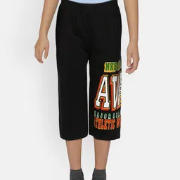 dongli Boys Black Printed Regular Fit 3/4th Shorts-picture-21
