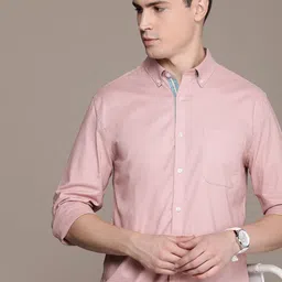 French Connection Solid Slim Fit Casual Shirt-image-67