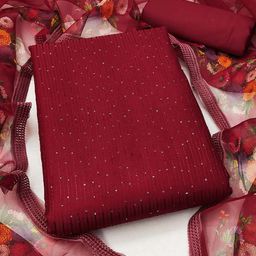 KALINI Embroidered Unstitched Dress Material-picture-36